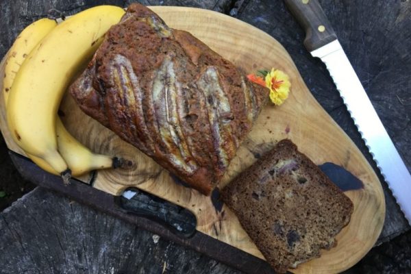Chunky Gluten Free Banana Bread