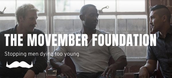 Movember Movement supporting Men’s Health