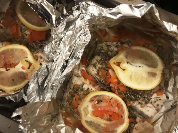 Australian Dukkah Baked Fish
