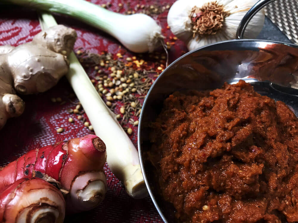 How to Make Thai Red Curry Paste from Scratch