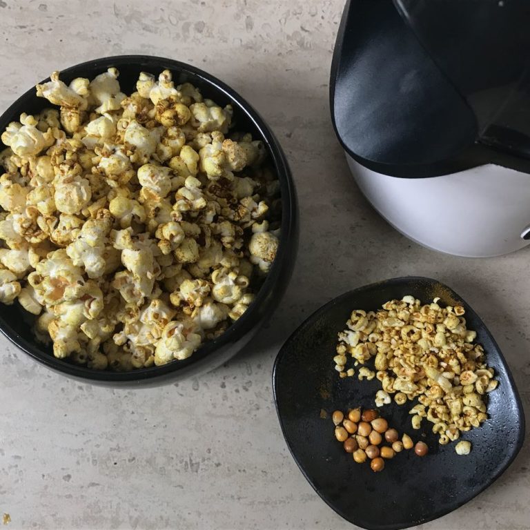 microwave vs air popped popcorn