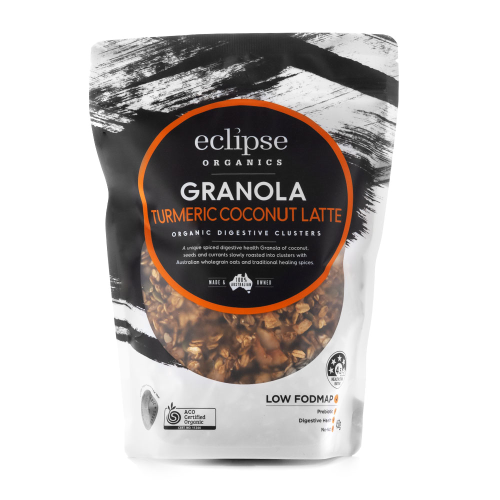 Granola Tumeric Coconut Latte